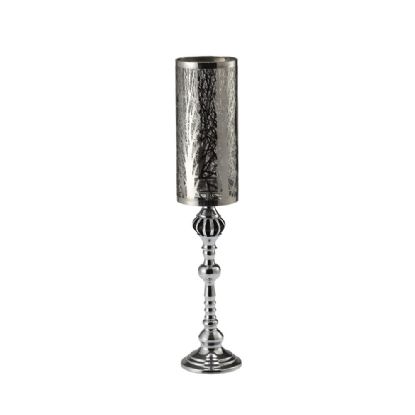 IL70315  Amira Glass Art Candle Holder Tall